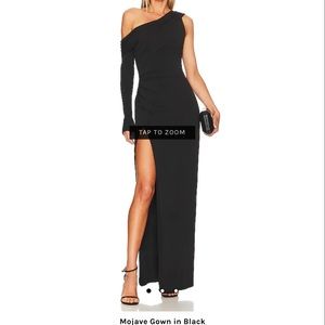 Katie may Mojave black gown